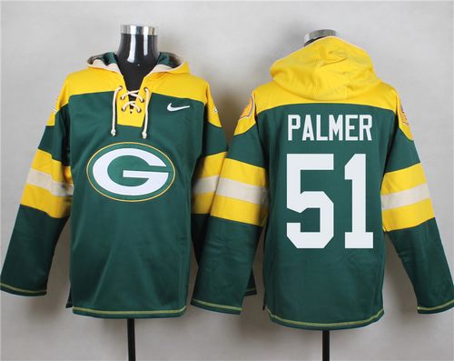Nike Packers #51 Nate Palmer Green Player Pullover NFL Hoodie
