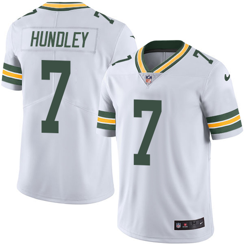 Nike Packers #7 Brett Hundley White Youth Vapor Untouchable Limited Player NFL Jersey
