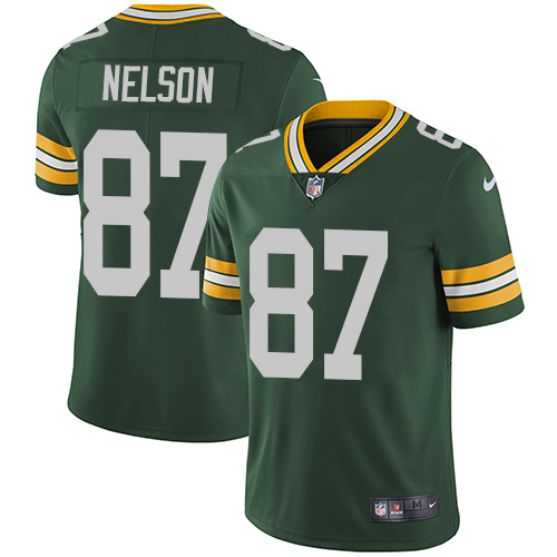 Nike Packers #87 Jordy Nelson Green Team Color Men's Stitched NFL Vapor Untouchable Limited Jersey Nike Packers #87 Jordy Nelson Green Team Color Men's Stitched NFL Vapor Untouchable Limited Jersey