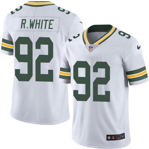 Nike Packers #92 Reggie White White Men's Stitched NFL Vapor Untouchable Limited Jersey Nike Packers #92 Reggie White White Men's Stitched NFL Vapor Untouchable Limited Jersey