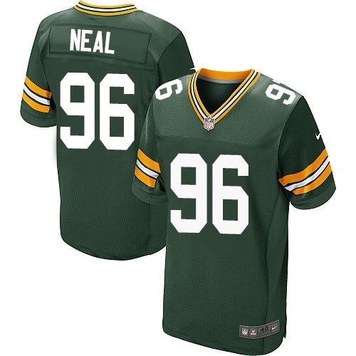 Nike Packers #96 Mike Neal Green Team Color Men's Stitched NFL Elite Jersey Nike Packers #96 Mike Neal Green Team Color Men's Stitched NFL Elite Jersey