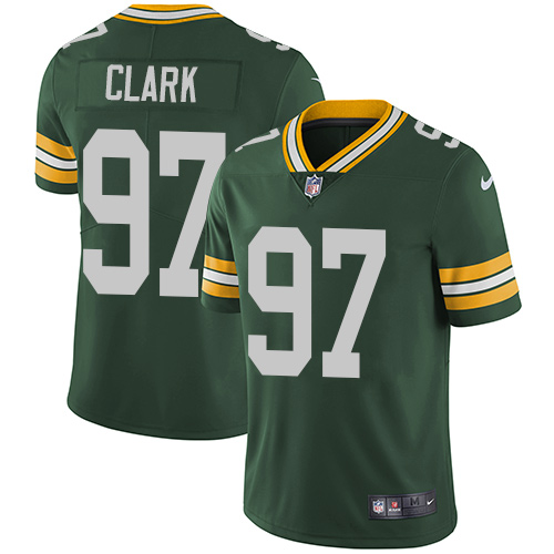 Nike Packers #97 Kenny Clark Green Team Color Men's Stitched NFL Vapor Untouchable Limited Jersey Nike Packers #97 Kenny Clark Green Team Color Men's Stitched NFL Vapor Untouchable Limited Jersey