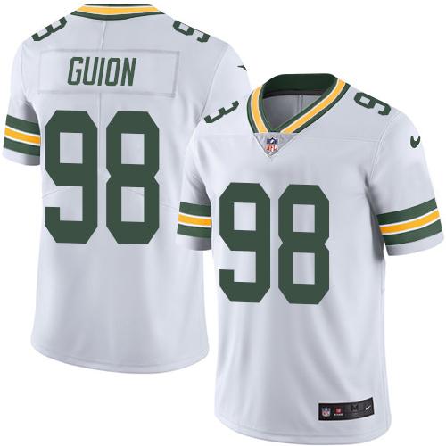 Nike Packers #98 Letroy Guion White Men's Stitched NFL Vapor Untouchable Limited Jersey Nike Packers #98 Letroy Guion White Men's Stitched NFL Vapor Untouchable Limited Jersey