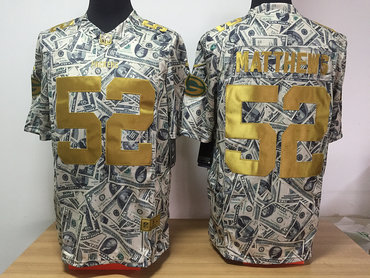 Nike Packers 52 Clay Matthews Grey US Dollar Fashion Limited Jersey Nike Packers 52 Clay Matthews Grey US Dollar Fashion Limited Jersey