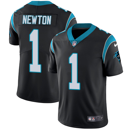 Nike Panthers #1 Cam Newton Black Team Color Youth Stitched NFL Vapor Untouchable Limited Jersey Nike Panthers #1 Cam Newton Black Team Color Youth Stitched NFL Vapor Untouchable Limited Jersey