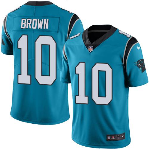 Nike Panthers #10 Corey Brown Blue Youth Stitched NFL Limited Rush Jersey Nike Panthers #10 Corey Brown Blue Youth Stitched NFL Limited Rush Jersey