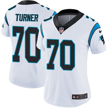 Nike Panthers #70 Trai Turner White Women's Stitched NFL Vapor Untouchable Limited Jersey Nike Panthers #70 Trai Turner White Women's Stitched NFL Vapor Untouchable Limited Jersey