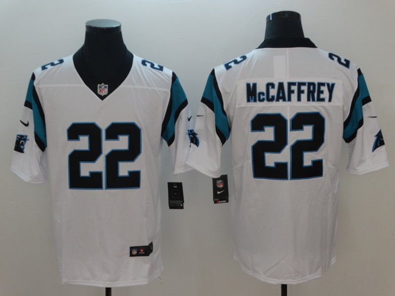Nike Panthers 22 Christian McCaffrey White Vapor Untouchable Player Limited Jersey Nike Panthers 22 Christian McCaffrey White Vapor Untouchable Player Limited Jersey