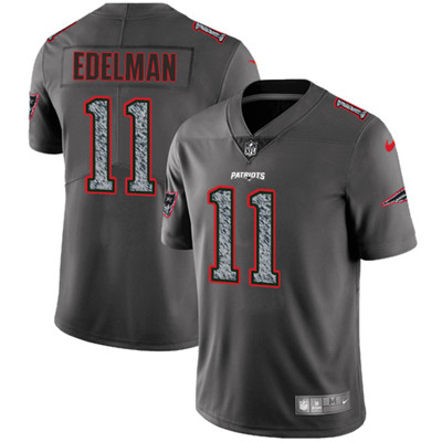 Nike Patriots #11 Julian Edelman Gray Static Youth NFL Vapor Untouchable Game Jersey Nike Patriots #11 Julian Edelman Gray Static Youth NFL Vapor Untouchable Game Jersey