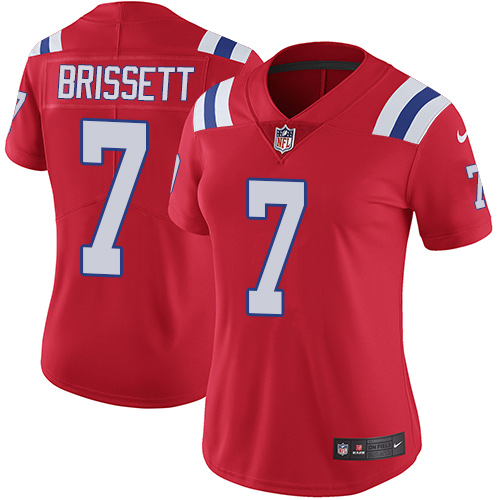 Nike Patriots #13 Phillip Dorsett White Pink Women's Stitched NFL Limited Rush Fashion Jersey