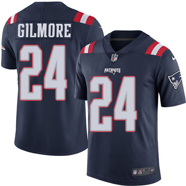 Nike Patriots #24 Stephon Gilmore Navy Blue Men's Stitched NFL Limited Rush Jersey Nike Patriots #24 Stephon Gilmore Navy Blue Men's Stitched NFL Limited Rush Jersey