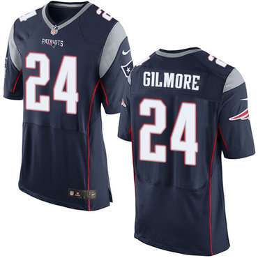 Nike Patriots #24 Stephon Gilmore Navy Blue Team Color Men's Stitched NFL Elite Jersey Nike Patriots #24 Stephon Gilmore Navy Blue Team Color Men's Stitched NFL Elite Jersey