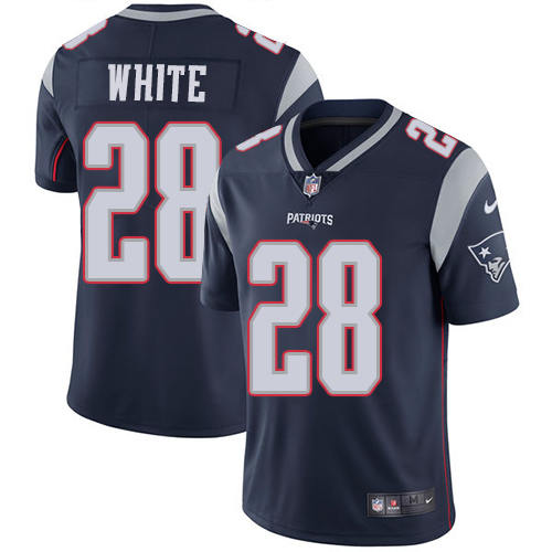 Nike Patriots #28 James White Navy Blue Team Color Youth Stitched NFL Vapor Untouchable Limited Jersey Nike Patriots #28 James White Navy Blue Team Color Youth Stitched NFL Vapor Untouchable Limited Jersey