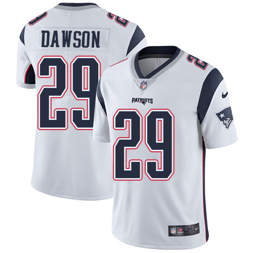 Nike Patriots #29 Duke Dawson White Men's Stitched NFL Vapor Untouchable Limited Jersey Nike Patriots #29 Duke Dawson White Men's Stitched NFL Vapor Untouchable Limited Jersey