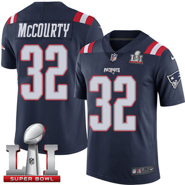 Nike Patriots #32 Devin McCourty Navy Blue Super Bowl LI 51 Men's Stitched NFL Limited Rush Jersey Nike Patriots #32 Devin McCourty Navy Blue Super Bowl LI 51 Men's Stitched NFL Limited Rush Jersey