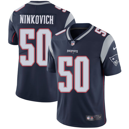Nike Patriots #50 Rob Ninkovich Navy Blue Team Color Youth Stitched NFL Vapor Untouchable Limited Jersey