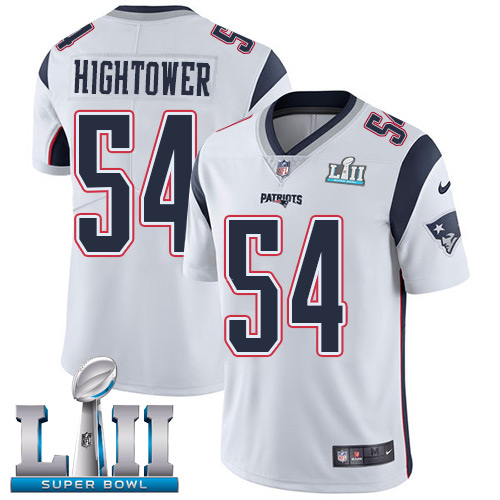 Nike Patriots #54 Dont'a Hightower White Super Bowl LII Youth Stitched NFL Vapor Untouchable Limited Jersey Nike Patriots #54 Dont'a Hightower White Super Bowl LII Youth Stitched NFL Vapor Untouchable Limited Jersey