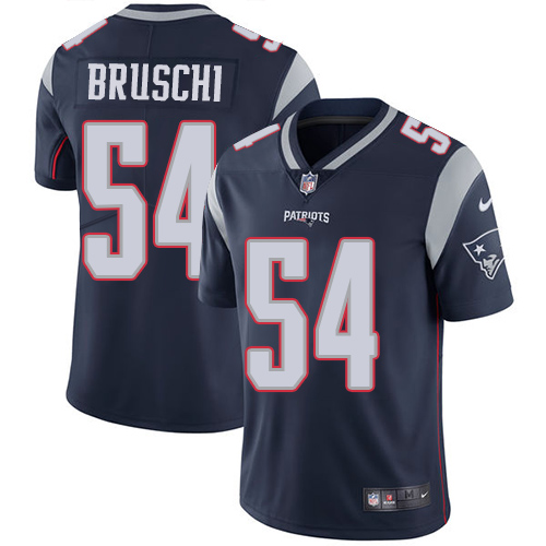 Nike Patriots #54 Tedy Bruschi Navy Blue Team Color Men's Stitched NFL Vapor Untouchable Limited Jersey Nike Patriots #54 Tedy Bruschi Navy Blue Team Color Men's Stitched NFL Vapor Untouchable Limited Jersey