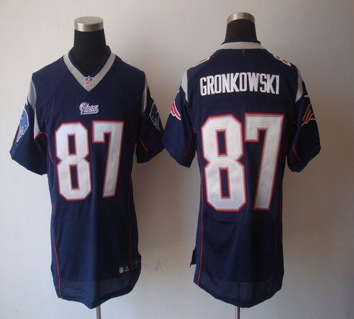 Nike Patriots #87 Rob Gronkowski Navy Blue Team Color Men's Stitched NFL Elite Jersey Nike Patriots #87 Rob Gronkowski Navy Blue Team Color Men's Stitched NFL Elite Jersey