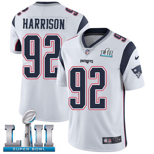 Nike Patriots #92 James Harrison White Super Bowl LII Youth Stitched NFL Vapor Untouchable Limited Jersey Nike Patriots #92 James Harrison White Super Bowl LII Youth Stitched NFL Vapor Untouchable Limited Jersey