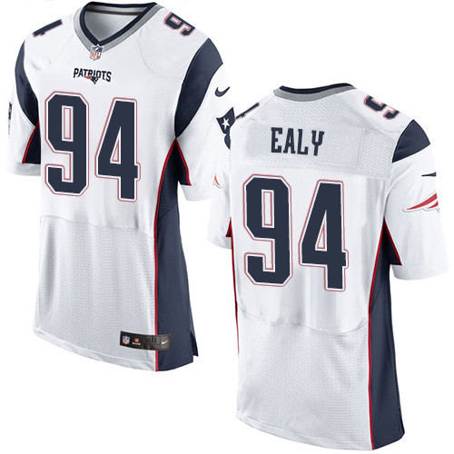 Nike Patriots #94 Kony Ealy White Men's Stitched NFL Elite Jersey Nike Patriots #94 Kony Ealy White Men's Stitched NFL Elite Jersey