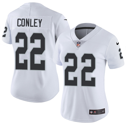 Nike Raiders #22 Gareon Conley White Women's Stitched NFL Vapor Untouchable Limited Jersey Nike Raiders #22 Gareon Conley White Women's Stitched NFL Vapor Untouchable Limited Jersey