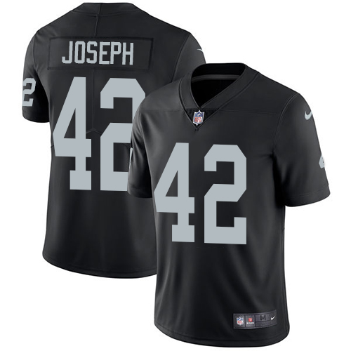 Nike Raiders #42 Karl Joseph Black Team Color Men's Stitched NFL Vapor Untouchable Limited Jersey Nike Raiders #42 Karl Joseph Black Team Color Men's Stitched NFL Vapor Untouchable Limited Jersey
