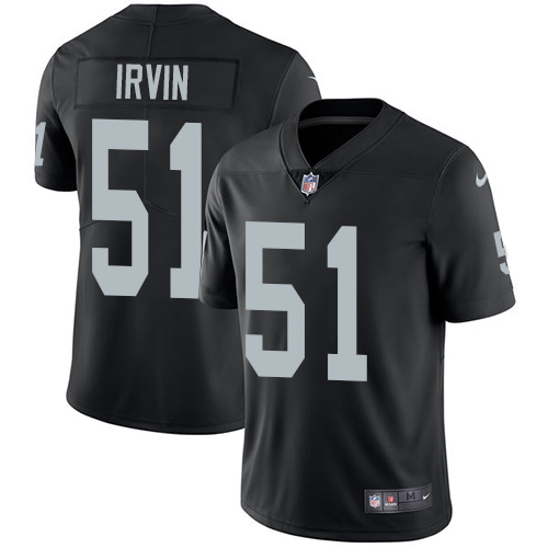Nike Raiders #51 Bruce Irvin Black Team Color Youth Stitched NFL Vapor Untouchable Limited Jersey Nike Raiders #51 Bruce Irvin Black Team Color Youth Stitched NFL Vapor Untouchable Limited Jersey