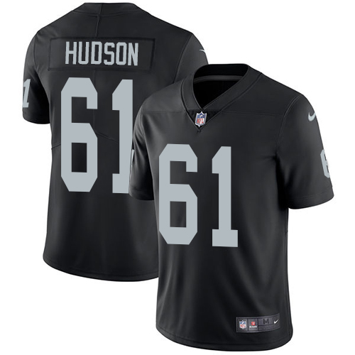 Nike Raiders #61 Rodney Hudson Black Team Color Men's Stitched NFL Vapor Untouchable Limited Jersey Nike Raiders #61 Rodney Hudson Black Team Color Men's Stitched NFL Vapor Untouchable Limited Jersey