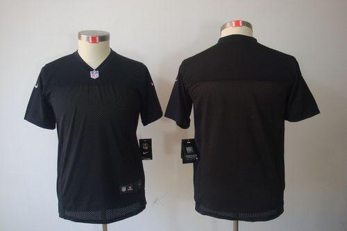 Nike Raiders Blank Black Team Color Youth Stitched NFL Limited Jersey Nike Raiders Blank Black Team Color Youth Stitched NFL Limited Jersey