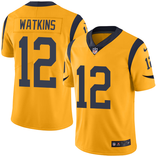 Nike Rams #12 Sammy Watkins Gold Youth Stitched NFL Limited Rush Jersey Nike Rams #12 Sammy Watkins Gold Youth Stitched NFL Limited Rush Jersey