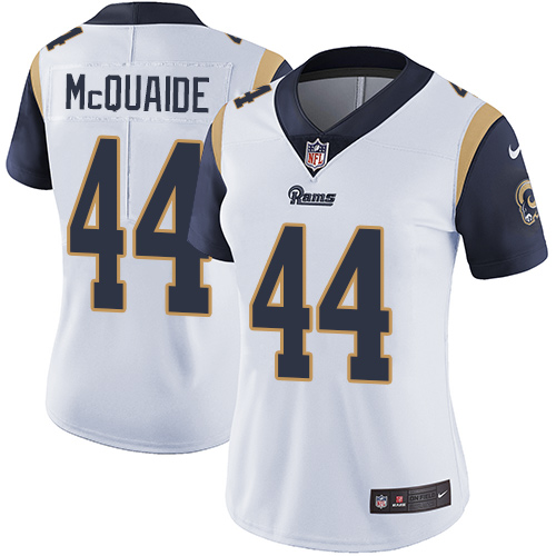 Nike Rams #44 Jacob McQuaide White Women's Stitched NFL Vapor Untouchable Limited Jersey Nike Rams #44 Jacob McQuaide White Women's Stitched NFL Vapor Untouchable Limited Jersey