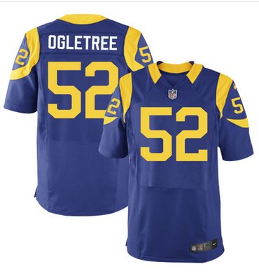 Nike Rams #52 Alec Ogletree Royal Blue Alternate Men's Stitched NFL Elite Jersey