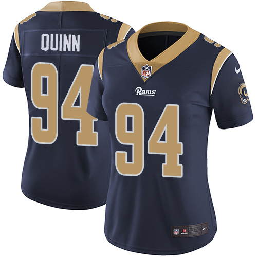 Nike Rams #94 Robert Quinn Navy Blue Team Color Women's Stitched NFL Vapor Untouchable Limited Jersey Nike Rams #94 Robert Quinn Navy Blue Team Color Women's Stitched NFL Vapor Untouchable Limited Jersey