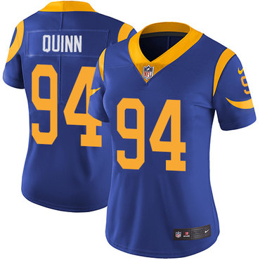 Nike Rams #94 Robert Quinn Royal Blue Alternate Women's Stitched NFL Vapor Untouchable Limited Jersey Nike Rams #94 Robert Quinn Royal Blue Alternate Women's Stitched NFL Vapor Untouchable Limited Jersey