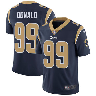 Nike Rams #99 Aaron Donald Navy Blue Team Color Youth Stitched NFL Vapor Untouchable Limited Jersey Nike Rams #99 Aaron Donald Navy Blue Team Color Youth Stitched NFL Vapor Untouchable Limited Jersey
