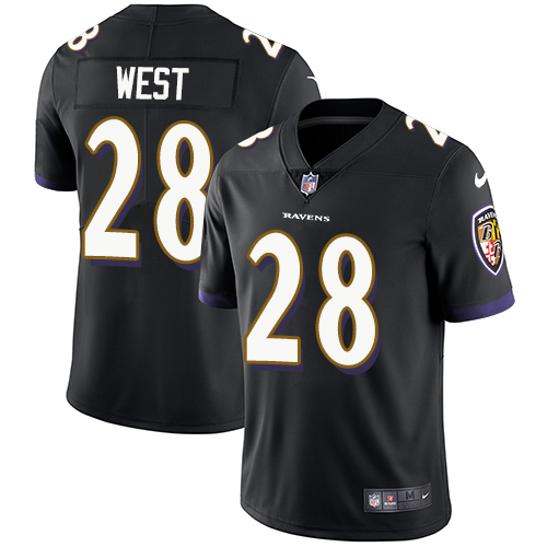 Nike Ravens #28 Terrance West Black Alternate Youth Stitched NFL Vapor Untouchable Limited Jersey Nike Ravens #28 Terrance West Black Alternate Youth Stitched NFL Vapor Untouchable Limited Jersey