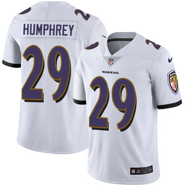 Nike Ravens #29 Marlon Humphrey White Men's Stitched NFL Vapor Untouchable Limited Jersey Nike Ravens #29 Marlon Humphrey White Men's Stitched NFL Vapor Untouchable Limited Jersey