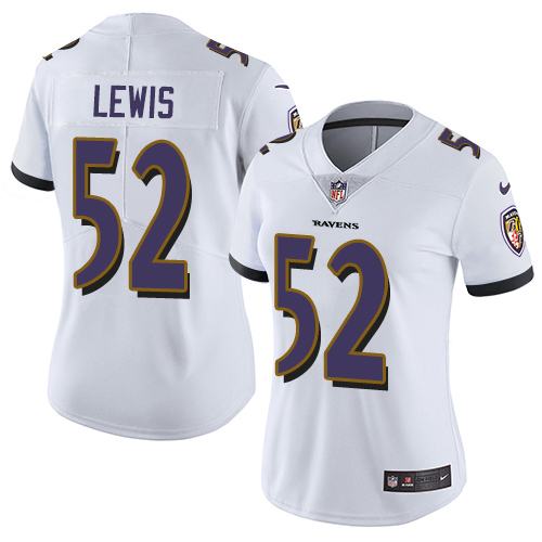 Nike Ravens #52 Ray Lewis White Women's Stitched NFL Vapor Untouchable Limited Jersey Nike Ravens #52 Ray Lewis White Women's Stitched NFL Vapor Untouchable Limited Jersey