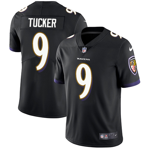 Nike Ravens #9 Justin Tucker Black Alternate Youth Stitched NFL Vapor Untouchable Limited Jersey Nike Ravens #9 Justin Tucker Black Alternate Youth Stitched NFL Vapor Untouchable Limited Jersey