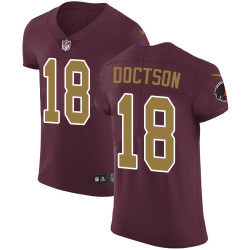 Nike Redskins #18 Josh Doctson Burgundy Red Alternate Men's Stitched NFL Vapor Untouchable Elite Jersey Nike Redskins #18 Josh Doctson Burgundy Red Alternate Men's Stitched NFL Vapor Untouchable Elite Jersey