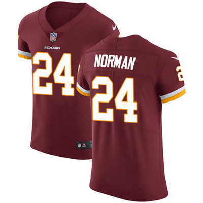 Nike Redskins #24 Josh Norman Burgundy Red Team Color Men's Stitched NFL Vapor Untouchable Elite Jersey
