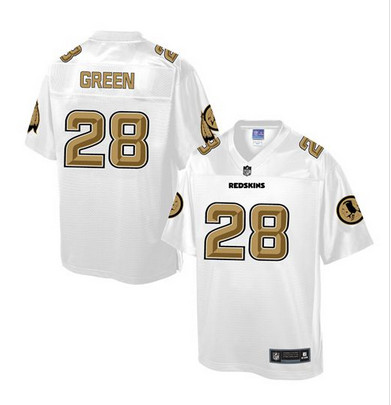Nike Redskins #28 Darrell Green White Men's NFL Pro Line Fashion Game Jersey