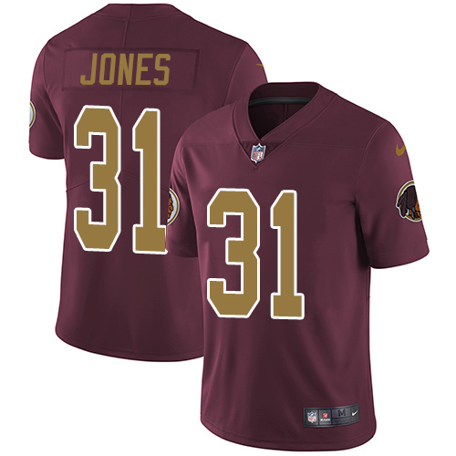 Nike Redskins #31 Matt Jones Burgundy Red Alternate Men's Stitched NFL Vapor Untouchable Limited Jersey