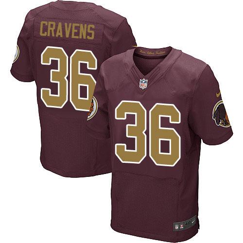Nike Redskins #36 Su'a Cravens Burgundy Red Alternate Men's Stitched NFL 80TH Throwback Elite Jersey Nike Redskins #36 Su'a Cravens Burgundy Red Alternate Men's Stitched NFL 80TH Throwback Elite Jersey