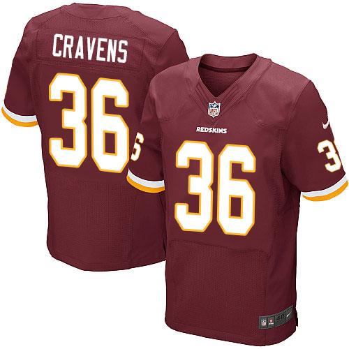Nike Redskins #36 Su'a Cravens Burgundy Red Team Color Men's Stitched NFL Elite Jersey Nike Redskins #36 Su'a Cravens Burgundy Red Team Color Men's Stitched NFL Elite Jersey