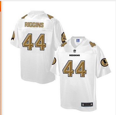 Nike Redskins #44 John Riggins White Men's NFL Pro Line Fashion Game Jersey