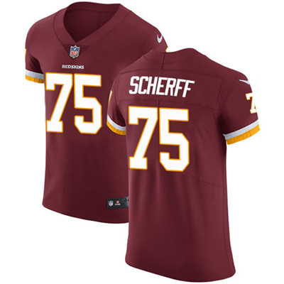 Nike Redskins #75 Brandon Scherff Burgundy Red Team Color Men's Stitched NFL Vapor Untouchable Elite Jersey Nike Redskins #75 Brandon Scherff Burgundy Red Team Color Men's Stitched NFL Vapor Untouchable Elite Jersey