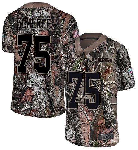 Nike Redskins #75 Brandon Scherff Camo Men's Stitched NFL Limited Rush Realtree Jersey Nike Redskins #75 Brandon Scherff Camo Men's Stitched NFL Limited Rush Realtree Jersey