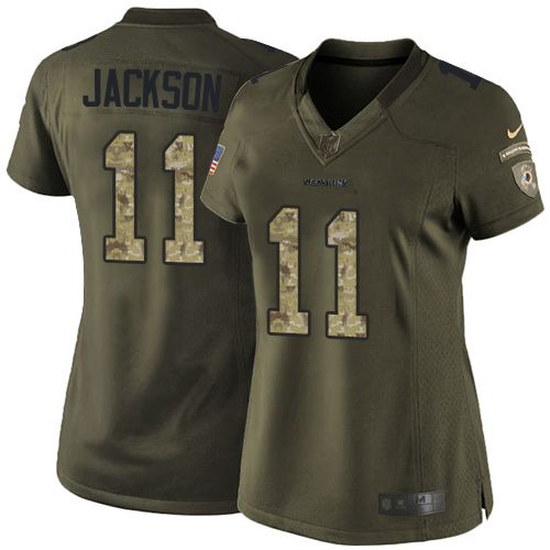 Nike Redskins #95 Jonathan Allen White Women's Stitched NFL Elite Jersey